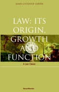 Law: Its Origin, Growth and Function